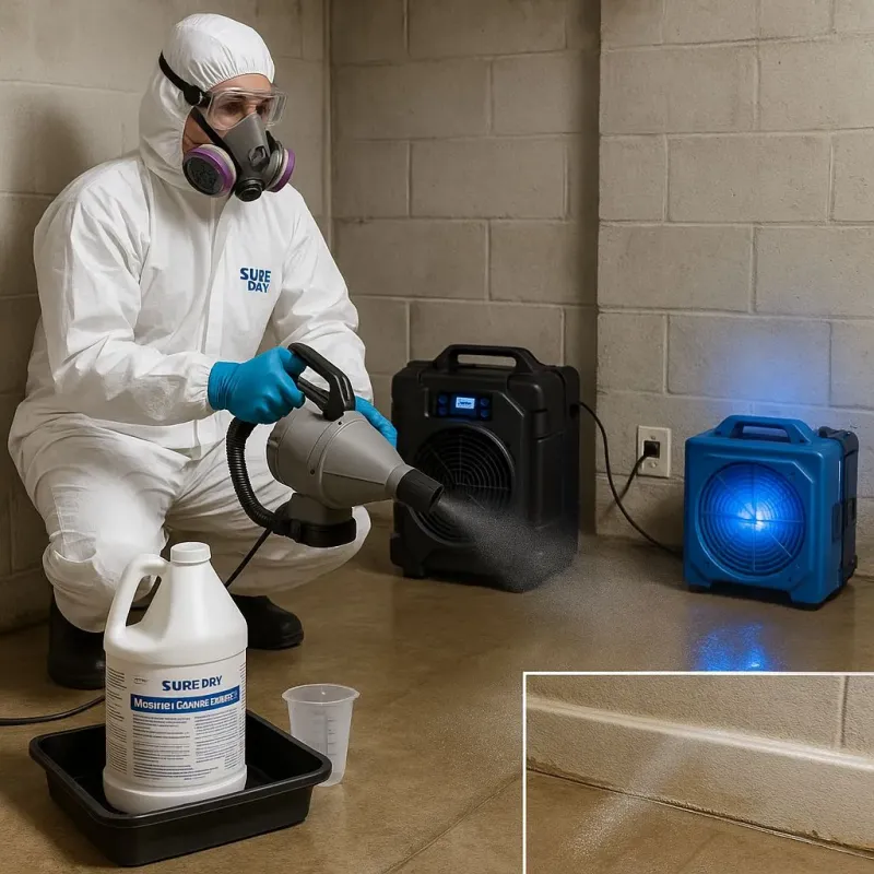 Sanitization and Odor Removal process in Grosse Pointe, MI