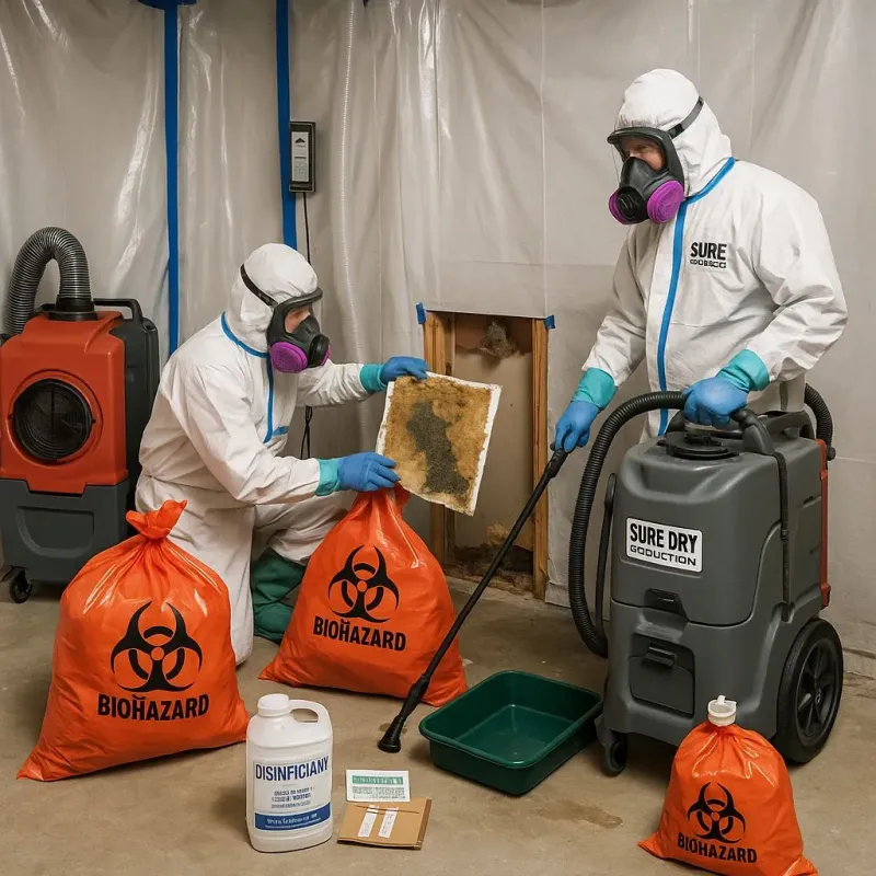 Contaminated Water Handling Protocols process in Grosse Pointe, MI