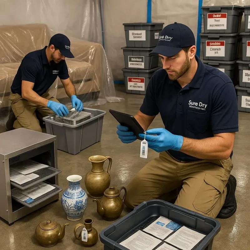 Content Protection and Restoration process in Grosse Pointe, MI