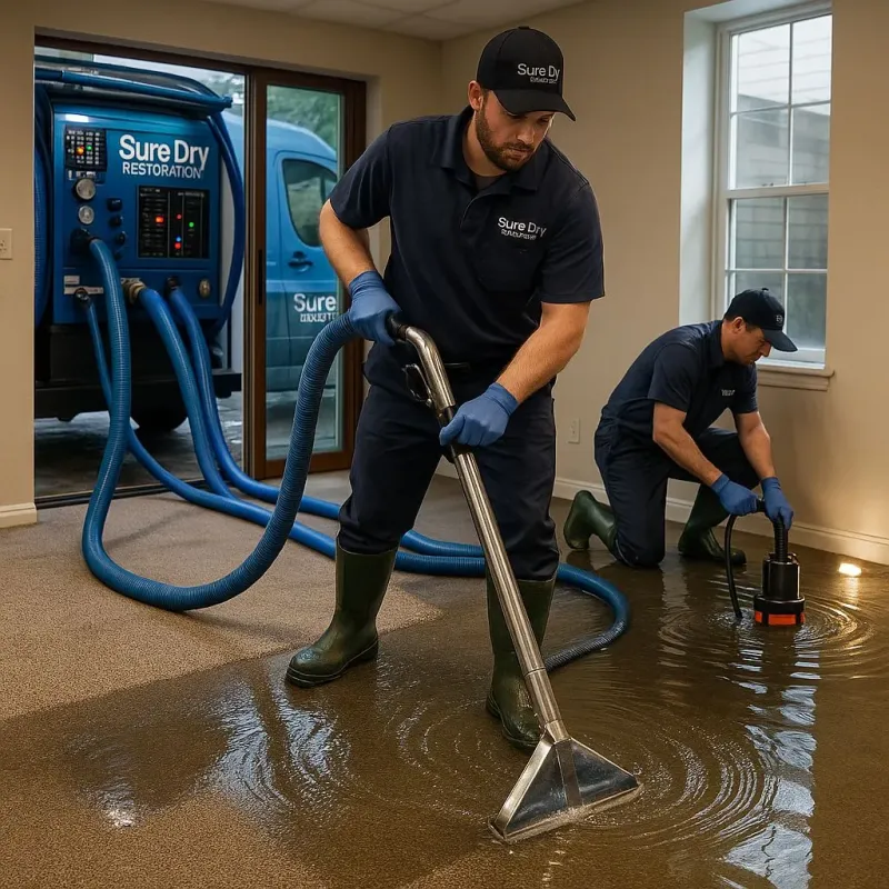 Water Extraction and Removal process in Grosse Pointe, MI